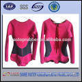 ladies neoprene surf wetsuit with long sleeve and short pants